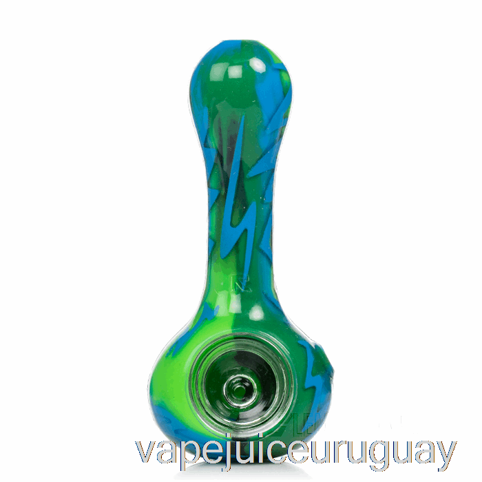 Eyce Oraflex Switchback Cuchara De Silicona Planet (negro / Azul / Verde / Verde Lima) Vape Recargable